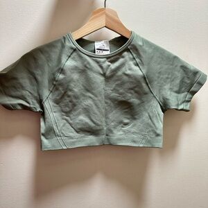 AYBL cropped workout top